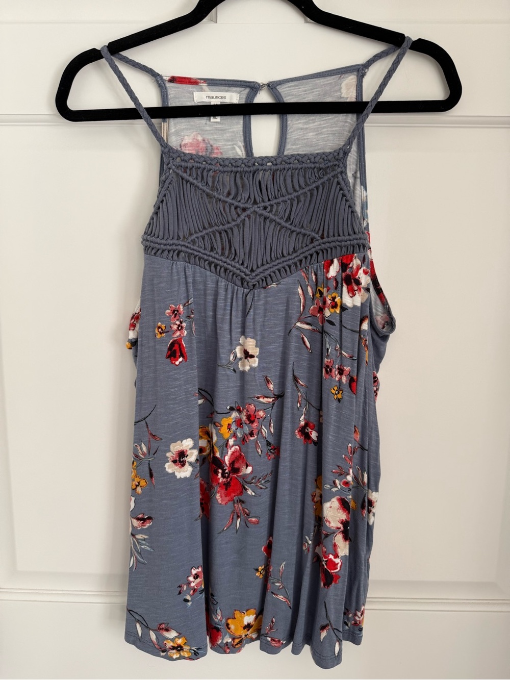 Thin strap dressy tank top from Maurices